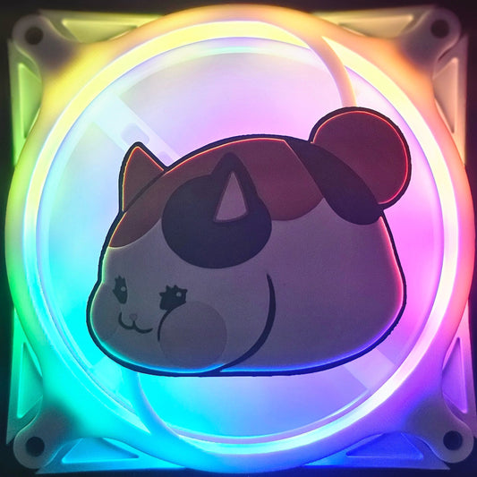 Final Fantasy XIV 14 FFXIV Fat Cat Minion Custom 3D Printed Artisan Gaming Computer Fan Grill