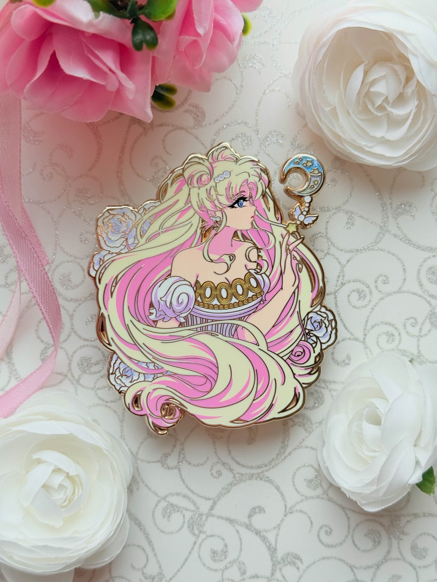 [LIMITED EDITION] Princess Serenity Enamel Pin *In-Hand*