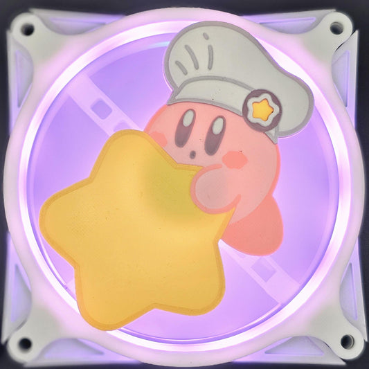 Nintendo Kirby Cafe Star Custom 3D Printed Artisan Gaming Computer Fan Grill