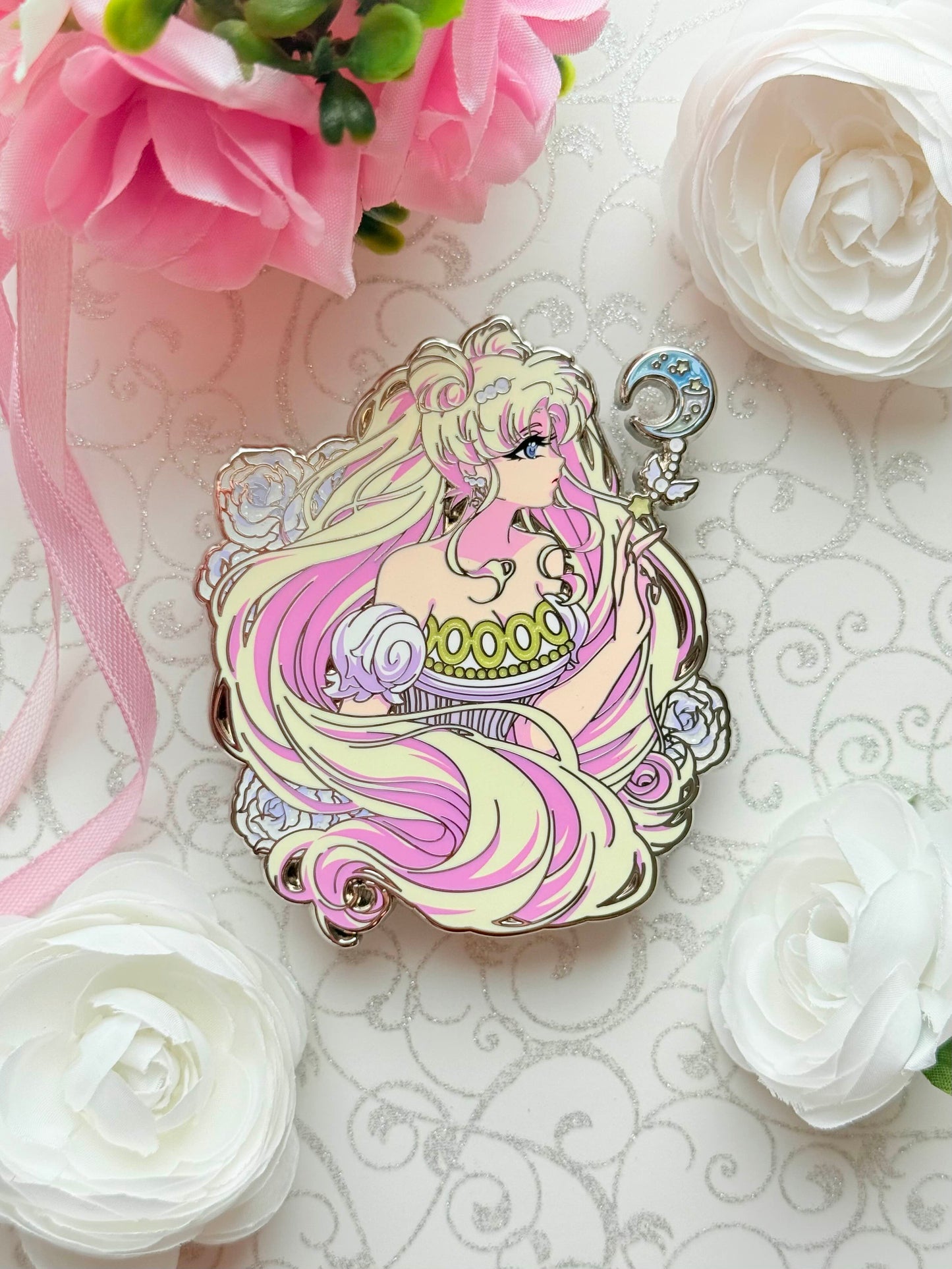 [LIMITED EDITION] Princess Serenity Enamel Pin *In-Hand*