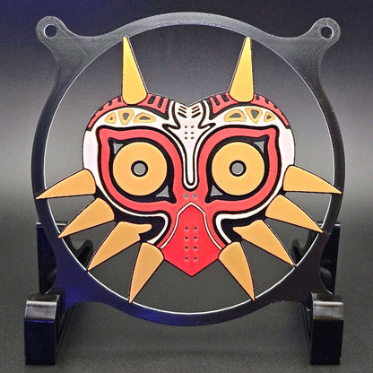 Nintendo Legend of Zelda Majora’s Mask Skull Kid Custom 3D Printed Artisan Gaming Computer Fan Grill