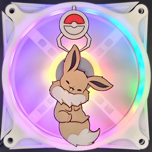 Pokemon Eevee Arcade Claw Machine Custom 3D Printed Artisan Gaming Computer Fan Grill - Classic Edition -