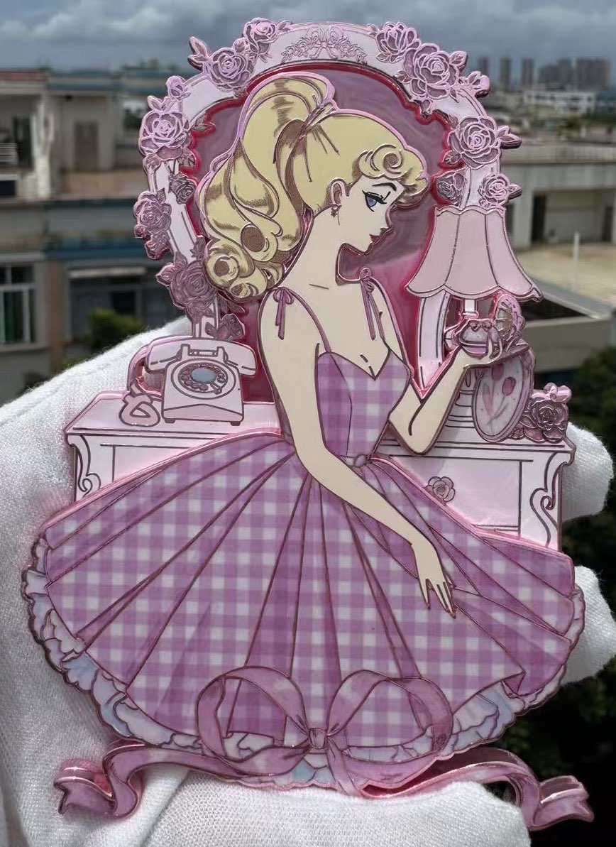 [LIMITED EDITION] Girl with Ribbon Enamel Pin *Early Access*