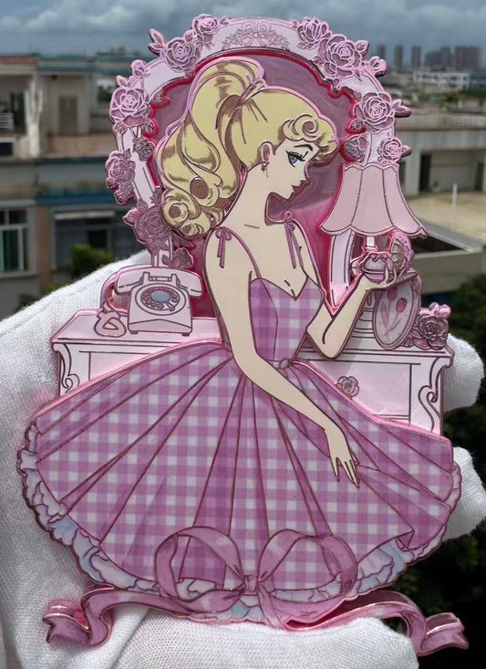 [LIMITED EDITION] Girl with Ribbon Enamel Pin *Early Access*